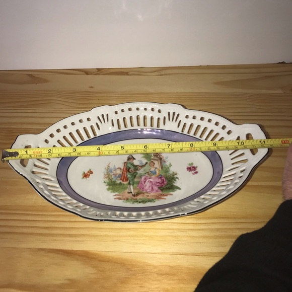 Vintage lusterware serving dish - Picture 5 of 6